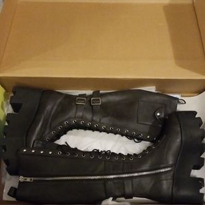 Knee High Jane Doe Current Mood platform boots